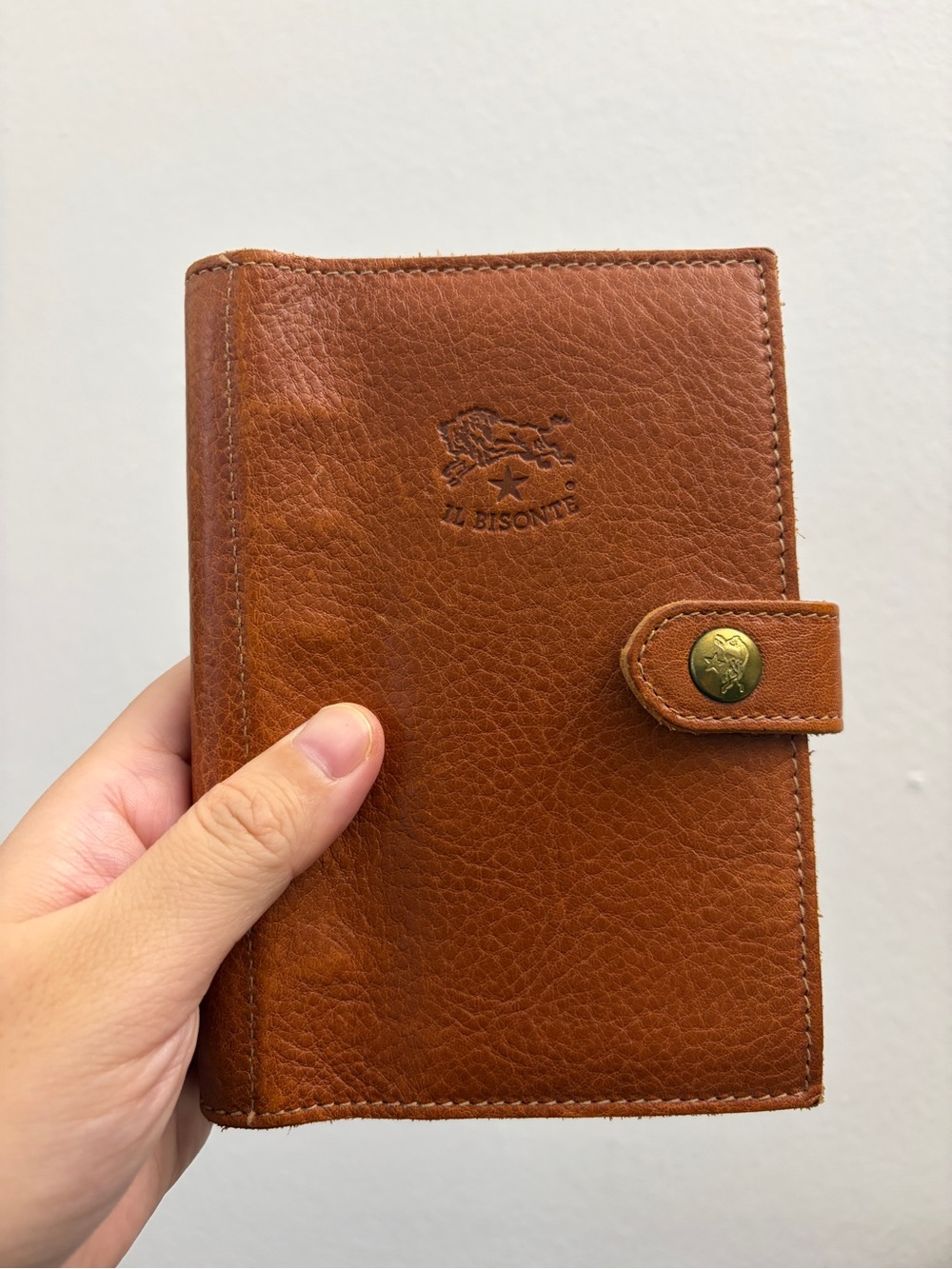 Il Bisonte planner leather